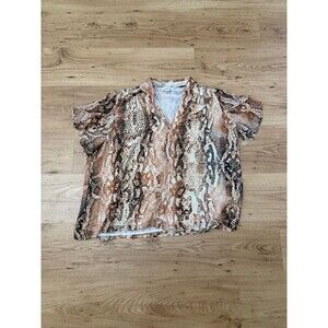 Calvin Klein Snake Print Blouse